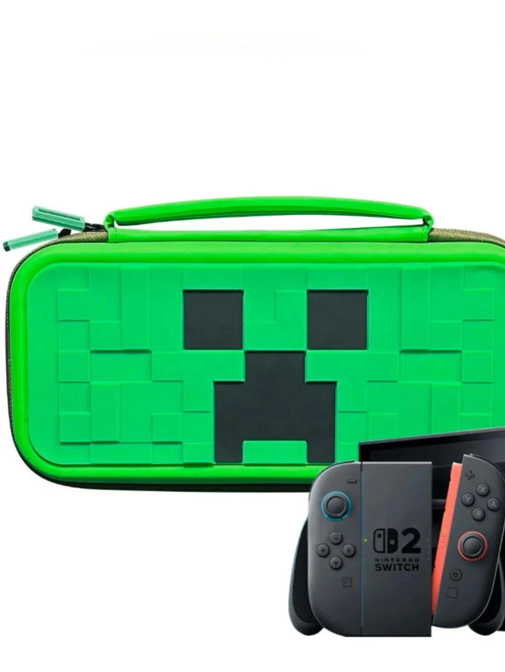 Minecraft Case For Switch 2 - Protective Carrying Case